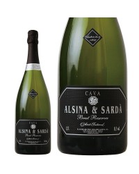 アルシーナ&サルーダ カヴァ ブリュット レゼルヴァ マグナム ボトル 箱なし 1500ml スパークリングワイン スペイン