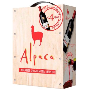 サンタ ヘレナ アルパカ カベルネ メルロー 2023 3000ml バックインボックス ボックスワイン 赤ワイン 箱ワイン チリ