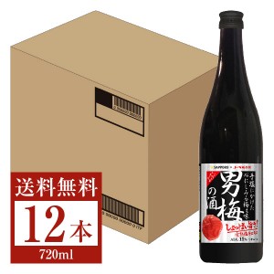 サッポロ 男梅の酒 15度 720ml 瓶 12本 1ケース サッポロ 梅酒 男 梅 sapporo 国産