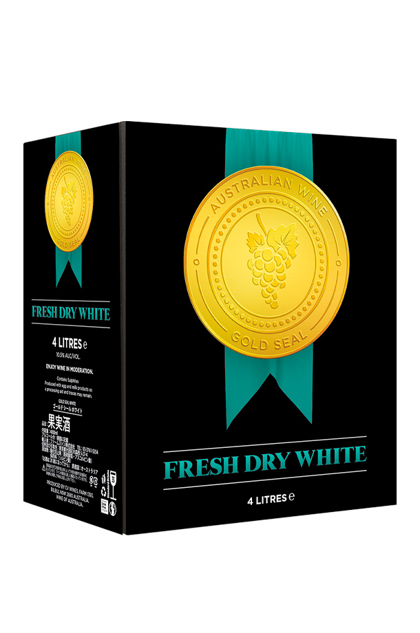 デ ボルトリ ゴールドシール フレッシュ ドライ ホワイト BIB（バッグインボックス） 4000ml 3本 1ケース白ワイン 箱ワイン セミヨン オーストラリア