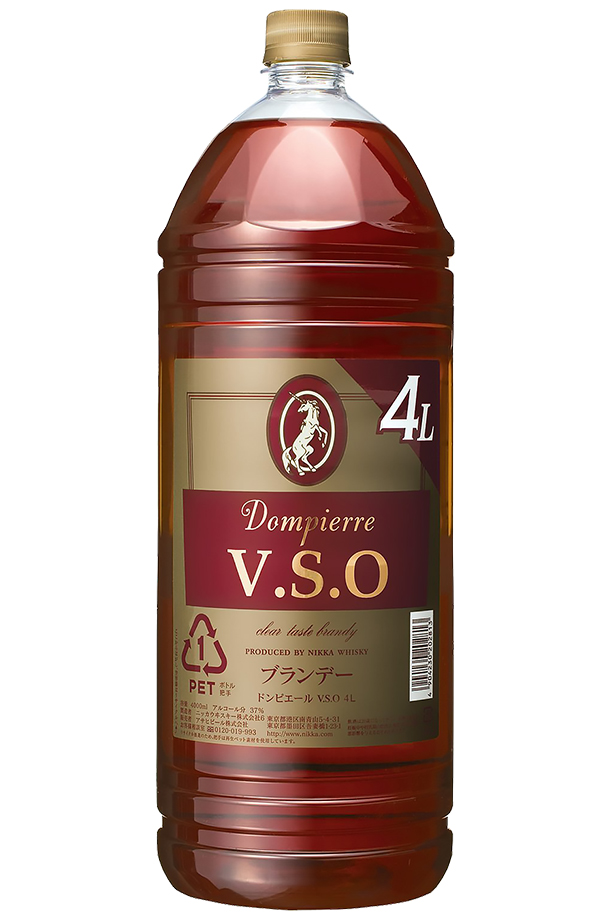 ニッカ ドンピエール VSO 37度 4000ml（4L） ペットボトル