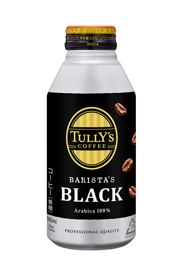 伊藤園 タリーズコーヒー バリスタズ ブラック 390ml 缶 24本 1ケース TULLY'S COFFEE BARISTA'S BLACK 