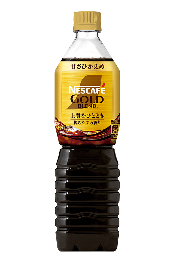 ネスレ ネスカフェ ゴールドブレンド ボトルコーヒー 甘さひかえめ 720ml ペットボトル 12本 1ケース