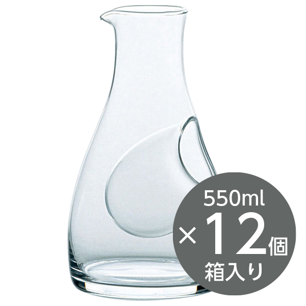 東洋佐々木ガラス カラフェ バリエーション 冷酒カラフェ（大） 12個セット 品番：61278 日本製 ケース販売 徳利