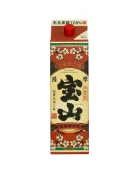 西酒造 薩摩宝山 芋 25度 紙パック 1800ml 1.8L 芋焼酎 鹿児島