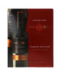 デル ソル カベルネソーヴィニヨン（赤） BIB（バックインボックス） 3000ml 4本 1ケース BOXワイン ボックスワイン 赤ワイン 箱ワイン