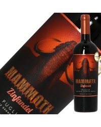 マーレ マンニュム マンモス ジンファンデル 2022 750ml 赤ワイン イタリア マンモス ラベル