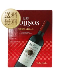 ロス モリノス テンプラニーリョ 1ケース 3000ml×4 バックインボックス ボックスワイン 赤ワイン 箱ワイン スペイン