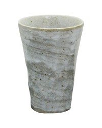 サイキー山陶苑 青磁刷毛 タタキチューハイグラス 161-130