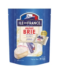 イル ド フランス ミニブリー 個包装 75g（25g×3P） フランス産 白カビ チーズ