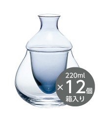 東洋佐々木ガラス カラフェ バリエーション 冷酒カラフェ 220ml 12個セット 品番：65222DV 日本製 ケース販売 徳利