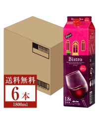 メルシャン ビストロ フルーティ赤甘口 ボックス 1.8L 1800ml 6本 1ケース 紙パック 赤ワイン