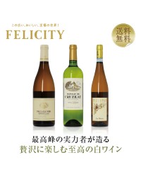 【18】贅沢に楽しむ 至高の白ワイン 3本セット 第15弾 750ml×3　飲み比べ 白 ワイン セット