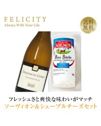 ソーヴィオン＆シェーブルチーズセット 750ml チーズ ワイン セット wine wain