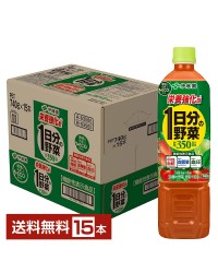 機能性表示食品 伊藤園 栄養強化型 1日分の野菜 740g ペットボトル 15本 1ケース