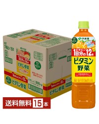 伊藤園 ビタミン野菜 740g ペットボトル 15本 1ケース