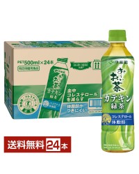 特定保健用食品 伊藤園 おーいお茶 カテキン緑茶 500ml ペットボトル 24本 1ケース トクホ