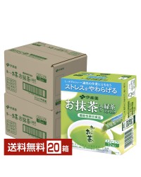 機能性表示食品 伊藤園  おーいお茶 お抹茶入り緑茶スティック 12本入 10箱×2ケース（20箱） 粉末 お～いお茶