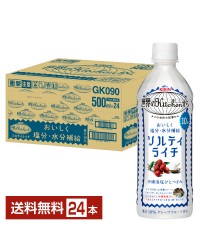 熱中症対策飲料 キリン 世界のKitchenから ソルティライチ 500ml ペット 24本 1ケース