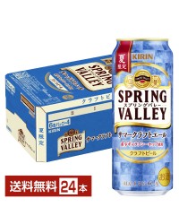 季節限定 キリン スプリングバレー サマークラフトエール 500ml 缶 24本 1ケース キリンビール SPRING VALLEY クラフトビール