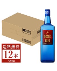 合同酒精 GRAND BLEU グランブルー 25度 瓶 甲類 700ml 12本 1ケース 甲類焼酎