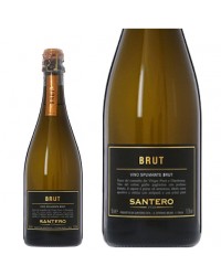 サンテロ ブラック ブリュット 750ml グレーラ スパークリングワイン イタリア