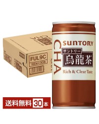 サントリー烏龍茶 190g 缶 30本 1ケース