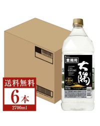 サントリー 本格焼酎 大隅 OSUMI 芋 25度 ペットボトル 芋焼酎 2.7L（2700ml） 6本 1ケース いも焼酎 鹿児島