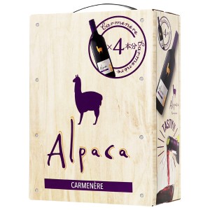サンタ ヘレナ アルパカ カルメネール 2021 3000ml バックインボックス ボックスワイン 赤ワイン 箱ワイン チリ