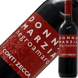 コンティ ゼッカ ドンナ マルツィア ネグロアマーロ 2022 750ml 赤ワイン イタリア