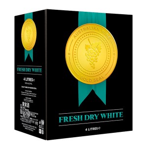 デ ボルトリ ゴールドシール フレッシュ ドライ ホワイト BIB（バッグインボックス）4000ml 白ワイン 箱ワイン セミヨン オーストラリア