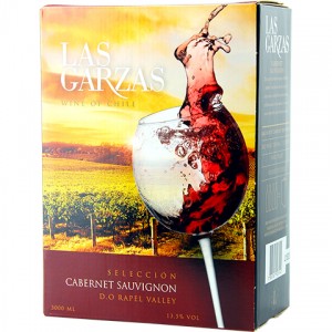 ラス ガルサス（ガルザス） カベルネソーヴィニヨン BIB（バックインボックス） 3000ml 4本 1ケース 赤ワイン 箱ワイン