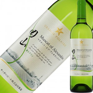グランポレール 岡山マスカット オブ アレキサンドリア 薫るブラン 2021 750ml 白ワイン 日本ワイン