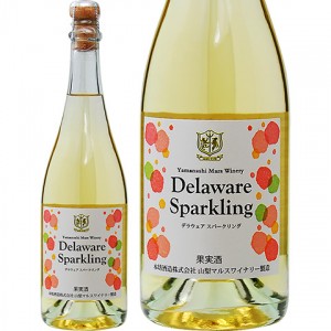 山梨マルスワイナリー デラウェア スパークリング 2021 750ml スパークリングワイン 日本ワイン