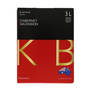 KB オーストラリア カベルネ ソーヴィニヨン BIB（バッグインボックス）3000ml 4本 1ケース 赤ワイン 箱ワイン オーストラリア