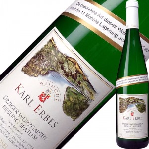 カール エルベス ユルツィガー ヴュルツガルテン シュペートレーゼ 11モナート 2018 750ml ドイツ 白ワイン リースリング デザートワイン