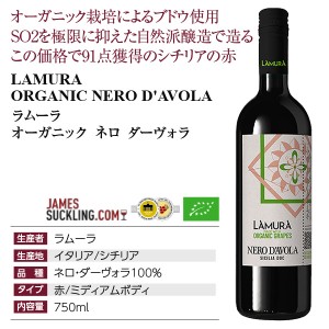ラムーラ  オーガニック ネロ ダーヴォラ 2020 750ml  赤ワイン イタリア | 酒類の総合専門店 フェリシティー お酒の通販サイト