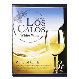ロスカロス 白 3000ml 4本 1ケース バックインボックス ボックスワイン 白ワイン 箱ワイン