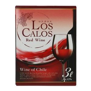 ロスカロス 赤 3000ml 4本 1ケース バックインボックス ボックスワイン 赤ワイン 箱ワイン