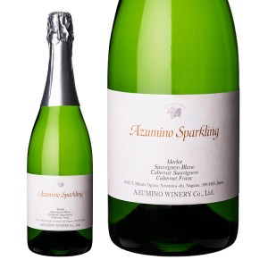 安曇野ワイナリー 安曇野スパークリング 2020 750ml スパークリングワイン 日本ワイン
