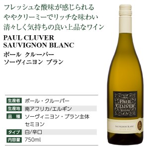 ポール クルーバー  ソーヴィニヨンブラン 2022 750ml  白ワイン 南アフリカ | 酒類の総合専門店 フェリシティー お酒の通販サイト