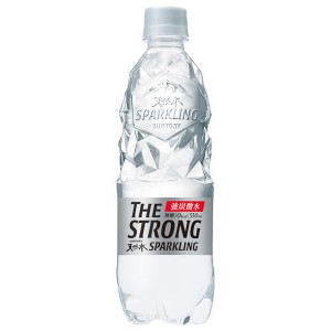 サントリー THE STRONG 天然水 スパークリング ペットボトル 510ml 1ケース（24本入り）炭酸水