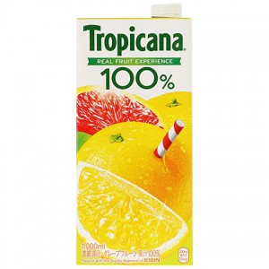トロピカーナ100％ジュース グレープフルーツ 1000ml（1L）