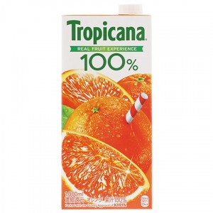 トロピカーナ100％ジュース オレンジ 1000ml（1L）
