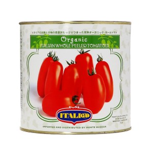 イタリアット（旧モンテベッロ） オーガニック（有機栽培） ホールトマト（丸ごと） 2550g