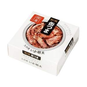 K&K 缶つま 九州産 いか明太 40g 缶詰 食品 おつまみ