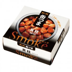 K&K 缶つま Smoke（スモーク） 貝柱 50g 缶詰 食品 おつまみ