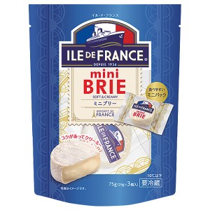 イル ド フランス ミニブリー 個包装 75g（25g×3P） フランス産 白カビ チーズ