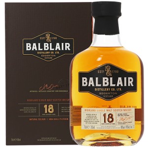 バルブレア 18年 ハイランド シングルモルト スコッチ ウイスキー 46度 正規 箱付 700ml