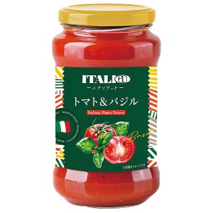 イタリアット パスタソース トマト＆バジル 400g